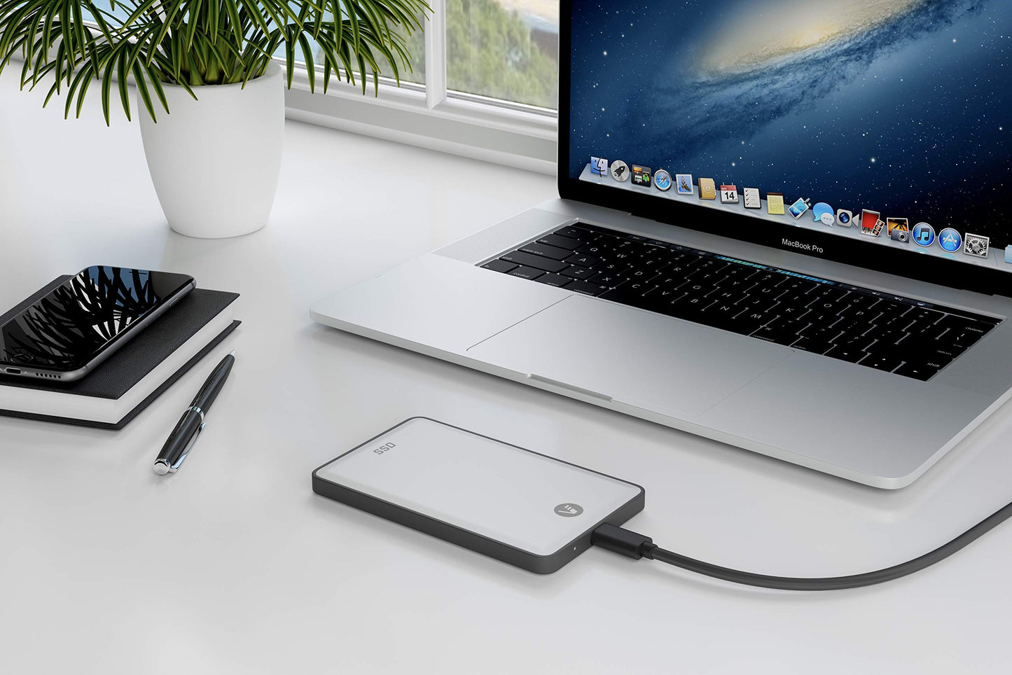 VectoTech 16TB External SSD USB-C Portable Solid State Drive (USB 3.1 Gen 2) | 3D NAND Flash | Rapid