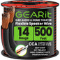 GEARit 14 Gauge Speaker Wire 100FT,14/2 Speaker Cable for Home & Car Audio
