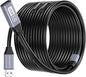 BlueRigger USB 3.0 Extension Cable (100FT, Active, 5Gbps, In-Wall CL3 Rated, Type A Male to Female Adapter Cord) - Long USB Repeater Extender for VR Headset, Printer, Hard Drive, Keyboard, Mouse, Xbox