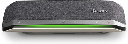 Poly - Sync 40 Smart Speakerphone (Plantronics) - Flexible Work Spaces - Connect to PC/Mac via Combined USB-A/USB-C Cable and Smartphones via Bluetooth - Works with Teams, Zoom & more,Black