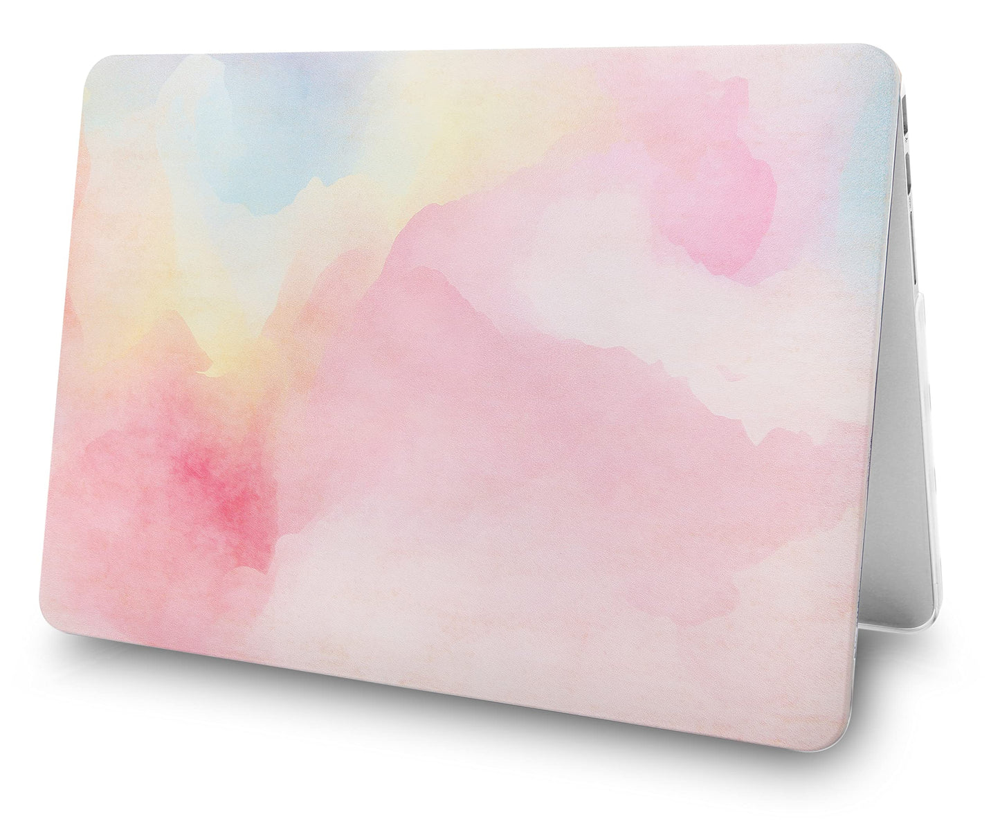 KECC Ultra Thin Case for MacBook Pro 13 inch 2026 2025-2016 Release M2 M1 Chip, Lightweight Plastic Hard Shell for MacBook Pro 13” + Keyboard Cover + Sleeve, Pink Mist