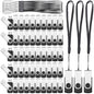Aoriher 50 Pack USB 2.0 Flash Drives Bulk with Lanyards, Black, 128mb
