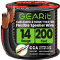GEARit 14 Gauge Speaker Wire 100FT,14/2 Speaker Cable for Home & Car Audio