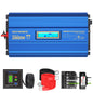 Power Inverter 2000w DC 12V to AC 120V ETL UL458 Compatible with Lithium Battery for Off-Grid Solar Car RV Truck Boat with LCD Display Remote Control 2 AC Outlets Dual 2.4A USB Ports by VOLTWORKS