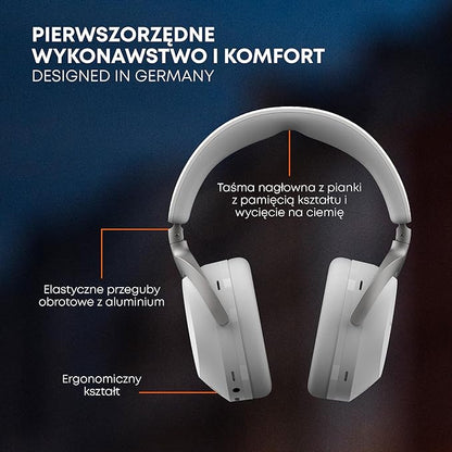 beyerdynamic AVENTHO 300 Wireless Over-Ear Headphones with ANC, Dolby Atmos and Head Tracking (Nordic Grey)