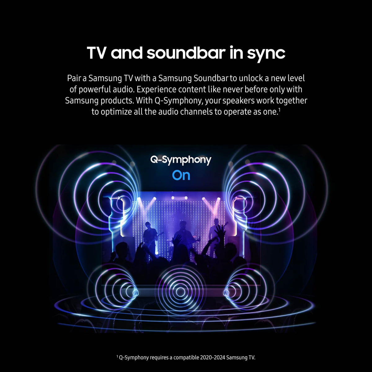 SAMSUNG Q990D 11.1.4ch Soundbar w/Wireless Dolby Atmos Audio, Rear Speaker Included, Q-Symphony, SpaceFit Sound Pro, Adaptive Sound, Game Mode Pro with Alexa Built-in, HW-Q990D/ZA