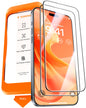 TORRAS Diamond Shield for iPhone 15 Pro Screen Protector [Military-Grade Protection] 9H+ Unbreakable Shatterproof Aerospace Tempered Glass Full Coverage InstaFit Bubble-Free, 2-Pack