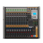 TKLBLS 4 Channel Audio Mixer for Home Audio, Sound Mixer Board with USB Interface, 99 DSP Effects, 48V Phantom Power, XLR Inputs for Karaoke, Recording