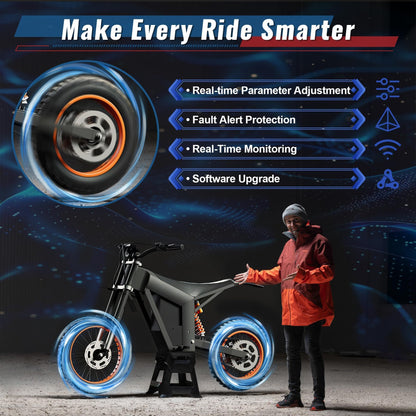 LONGSURE Bluetooth Dongle/Adapter for Ebike Compatible with Fardriver