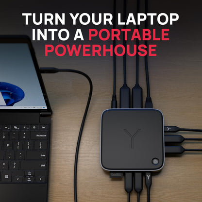 Brydge Stone CORE Powered Charging 10-Port 100W Docking Station