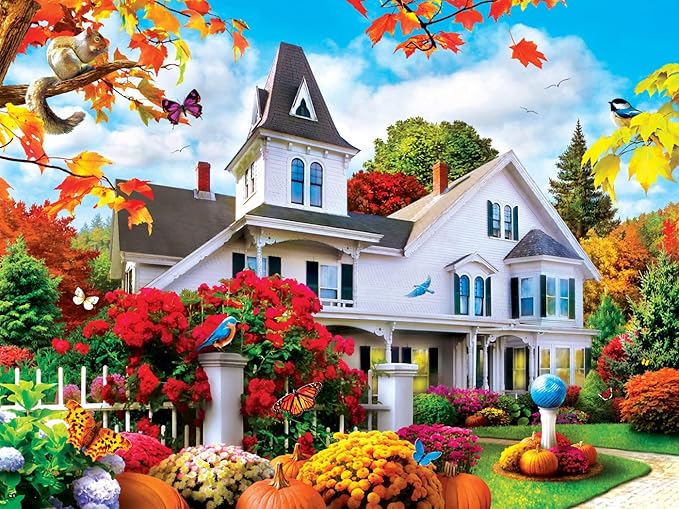 Masterpieces 300 Piece EZ Grip Jigsaw Puzzle - October Skies - 18"x24"