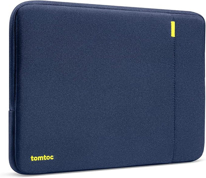 tomtoc 360° Protective Laptop Sleeve for 15-inch MacBook Air M4/A3241 2025, M3/A3114 2024, M2/A2941 2023, 15-inch MacBook Pro A1990 A1707, Dell XPS 15 Plus Laptop, Water-Resistant Computer Case Bag