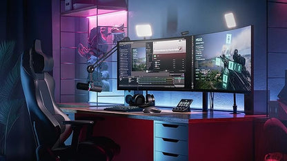 BEACN Mix - USB C Windows Audio Controller with a Beautiful 5” Color Display and 4 Smooth Push-Button encoders for Streaming, Gaming, Podcasting, and Work from Home Applications (Dark)