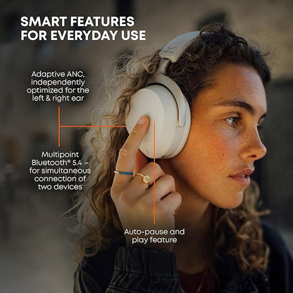 beyerdynamic AVENTHO 300 Wireless Over-Ear Headphones with ANC, Dolby Atmos and Head Tracking (Black)