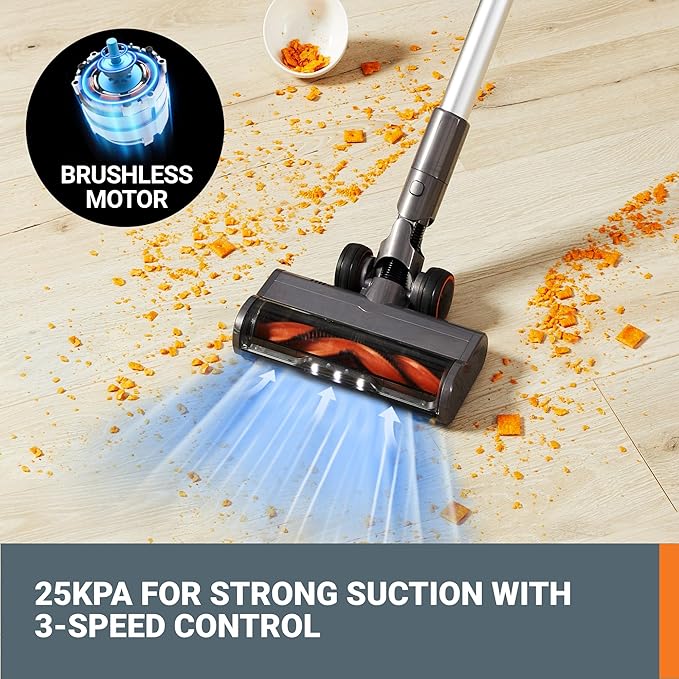 WORX Cordless Stick Vacuum, 20V Handheld Vacuum Cleaner, WX038L.1