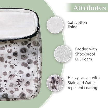Maison d'Hermine Laptop bag with front pocket Stain and water repellent Cotton canvas