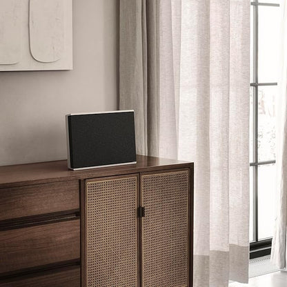 Bang & Olufsen Beosound Level Portable Wi-Fi Multiroom Speaker, Natural Aluminum/Dark Grey