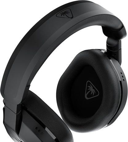 Turtle Beach Stealth 600 Wireless Multiplatform Amplified Gaming Headset for PC, PS5, PS4, & Mobile – Bluetooth, 80-Hr Battery, Noise-Cancelling Flip-to-Mute Mic, Waves 3D Audio –Black