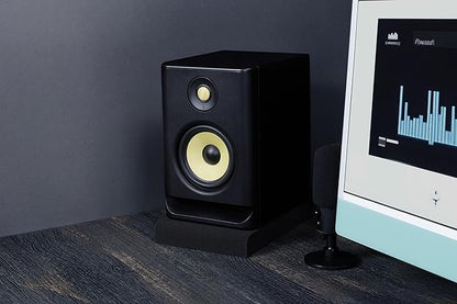 Sound Addicted - Studio Monitor Isolation Pads for 5 Inch Monitors, Pair of Two High Density Acoustic Foam which Fits Most Speaker Stands | SMPad 5