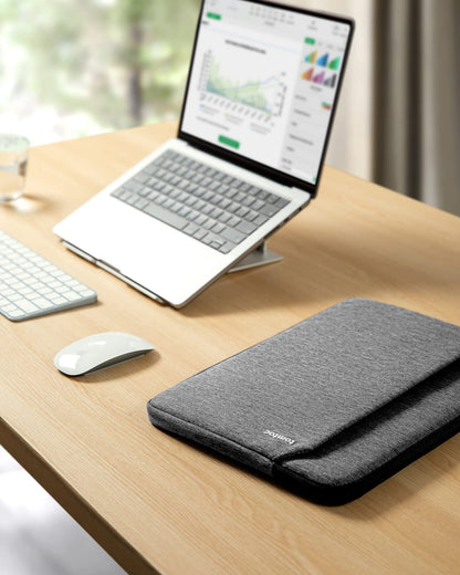 tomtoc Slim Laptop Sleeve for 14-inch MacBook Pro M5/M4/M3/M2/M1 Pro/Max 2026-2021, Water-Resistant Protective Case for 13.8 Inch Surface Laptop AI PC, Accessory Bag