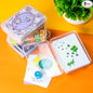 4 Pcs [Large Size] Playing Card Case, for Go Fish/Old Maid/Oracle Card/Other Larger Than Standard Size Cards, Plastic Clear Card Deck Box Storage, 4 1/2" × 3 1/4" × 1 1/8" (NO Cards)
