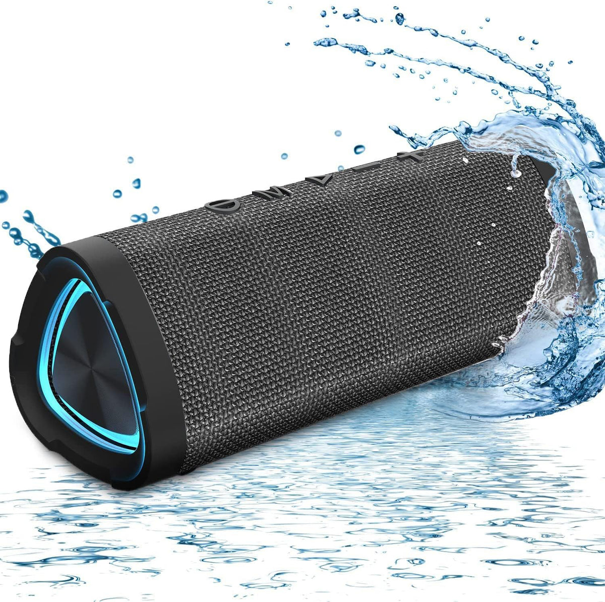 Vanzon Bluetooth Speakers V40 Portable Wireless Speaker V5.0 with 24W Loud Stereo Sound, TWS, 24H Playtime & IPX7 Waterproof, Suitable for Travel, Home&Outdoors(Red,HLJ)