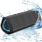 Vanzon Bluetooth Speakers V40 Portable Wireless Speaker V5.0 with 24W Loud Stereo Sound, TWS, 24H Playtime & IPX7 Waterproof, Suitable for Travel, Home&Outdoors(Red,HLJ)