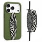 Switchbands Animal Print Phone Grip Strap – Reversible Elastic Strap, Drop Protection, Adhesive-Free, Arthritis Friendly, Wireless Charging Compatible, Universal Fit – Leopard & Pink Tie dye