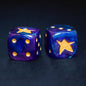 Cthulhu D6 Dice Set – 10 x 16mm Resin Dice with Elder Sign on Six | Classic Pips | Lovecraft Horror Themed Dice for Wargames, TTRPG, Board Games, DND, Call of Cthulhu