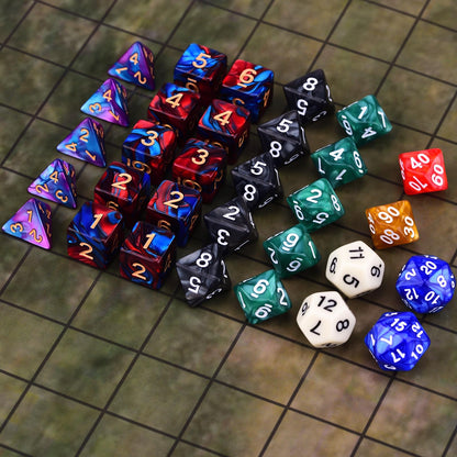 Amiven Extended Dice RPG Set