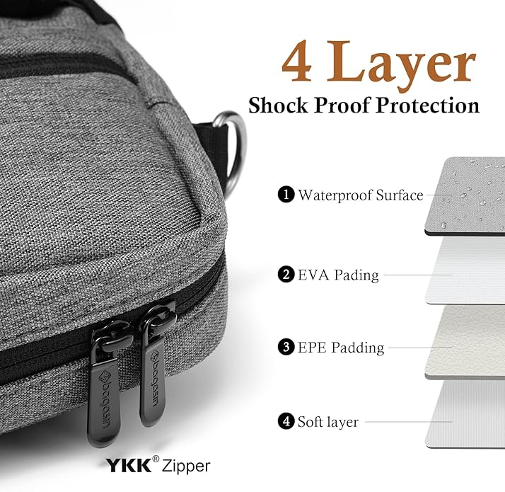 bagasin 15 15.6 16 inch Laptop Computer PC Shoulder Bag Carrying Case