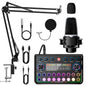 P99 Podcast Equipment Bundle,Audio Interface with Studio Microphone