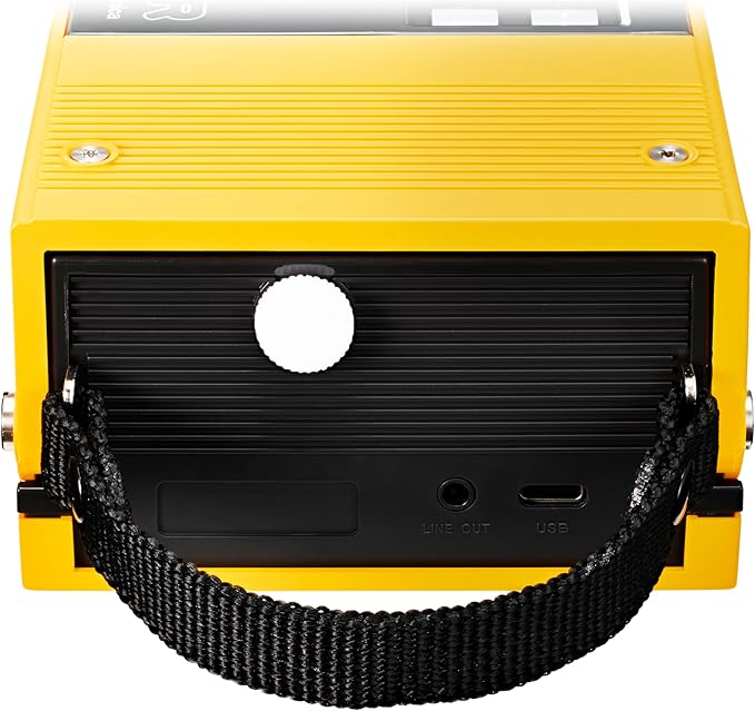 Audio-Technica AT-SB727-YL Portable Turntable, Yellow