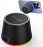 Stocking Stuffers for Men Women: Portable Bluetooth Speaker with Color Light Phone Stand, Christmas Birthday Anniversary White Elephant Gifts for Adults Teens Boy Girl Trendy Stuff