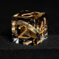 D6 Dice Set – 10× Six-Sided Resin Dice with Themed Designs – 16mm Tabletop for Wargames, RPGs, MTG, and Board Games