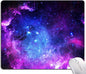 Mouse Pad, Square Anti-Slip Rubber Mousepad for Gaming Office Laptop Computer PC Men Women Kids, Cute Custom Pattern, Cool Galaxy Nebula