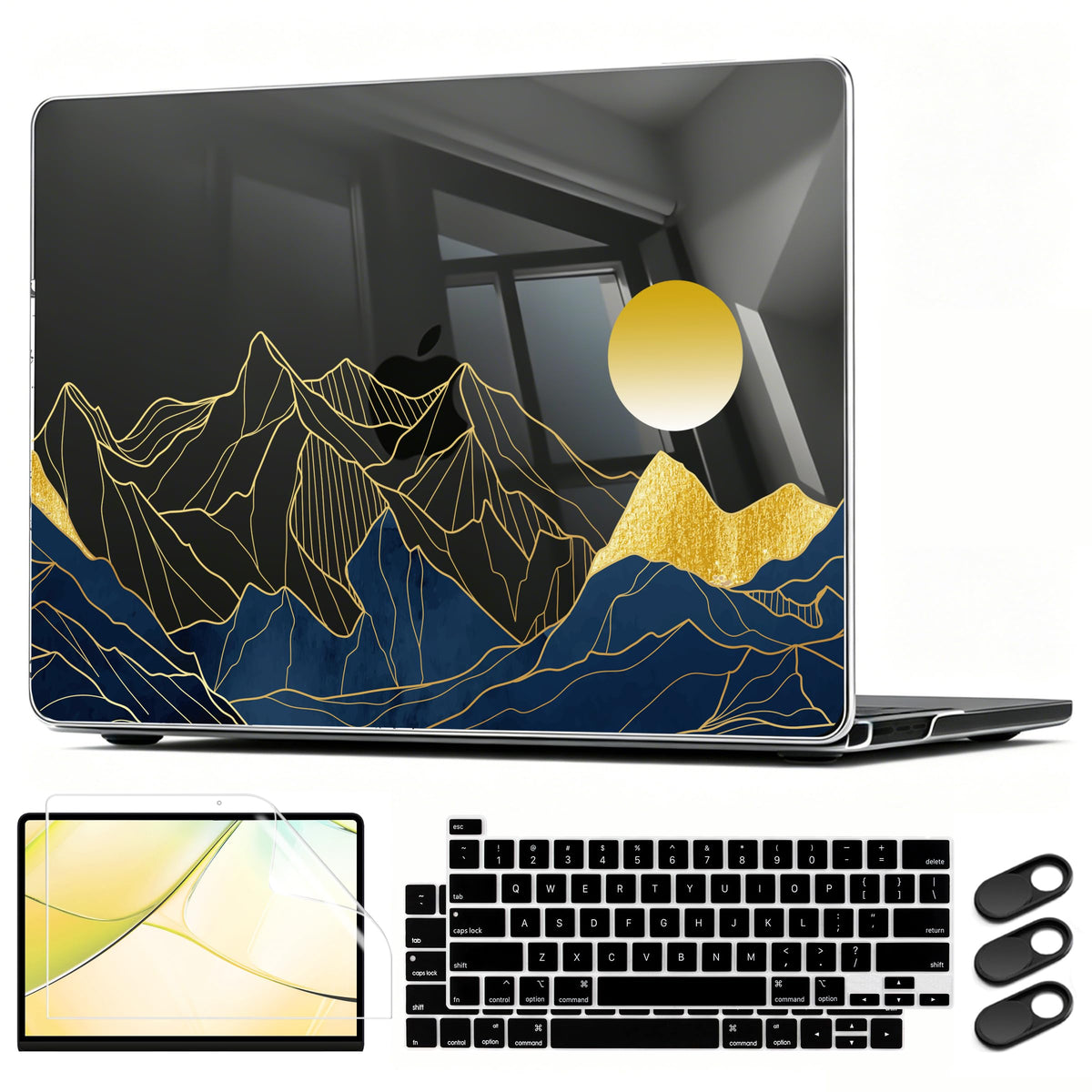 CISSOOK Compatible with MacBook Pro 13 inch Case 2025-2016 Release M2 M1