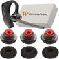 3X Ultra Comfort Eartips Ear Buds Replacement Earphone Ear Tips Kits Earpads Foam Set Cushion for Plantronics Voyager 5200 5220 5210 Series Bluetooth Headset Headphone (Mixed L/M/S)
