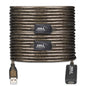 130 FT USB Extension Cable, USB 2.0 Type A Male to A Female Active Repeater Extension Cable 130 ft, High Speed 481 Mbps