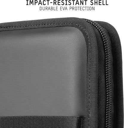 WANDRD Lens Filter Case - Store 4 Filters in Your Camera Backpack or Camera Case, Protect Photography Accessories from Scratches, Dust & Impact (Black)