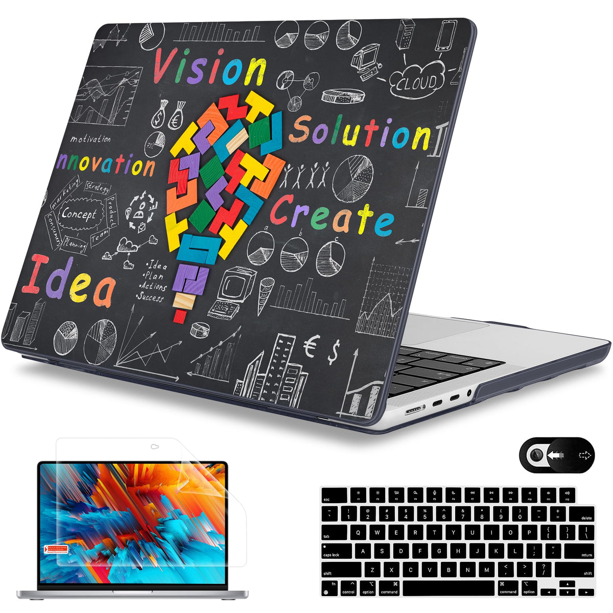 Mektron Case for 2026 M5 MacBook Pro 16 inch A3429 A3428 M4 A3403 A3186 M3 A2991 M2 A2780 M1 A2485 (2021-2025) Pro/Max with Liquid Retina XDR, Hard Shell Plastic Laptop Cover