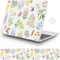 iCasso MacBook Air 13 Inch Case M1 2020 A2337 Elegant Floral White