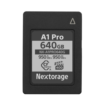 Nextorage Japan CFexpress Type A Card NX-A1PRO 640GB VPG 400 Ultra Fast Read 950MB/s Write 950MB/s