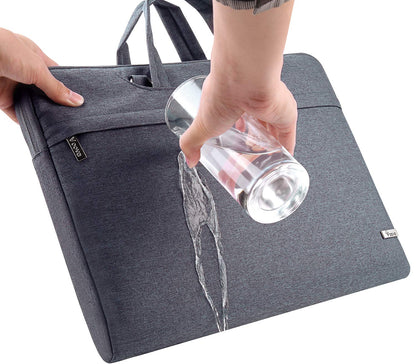 Voova 13.3-13 Inch Laptop Sleeve with Handle, MacBook Sleeve, Gray