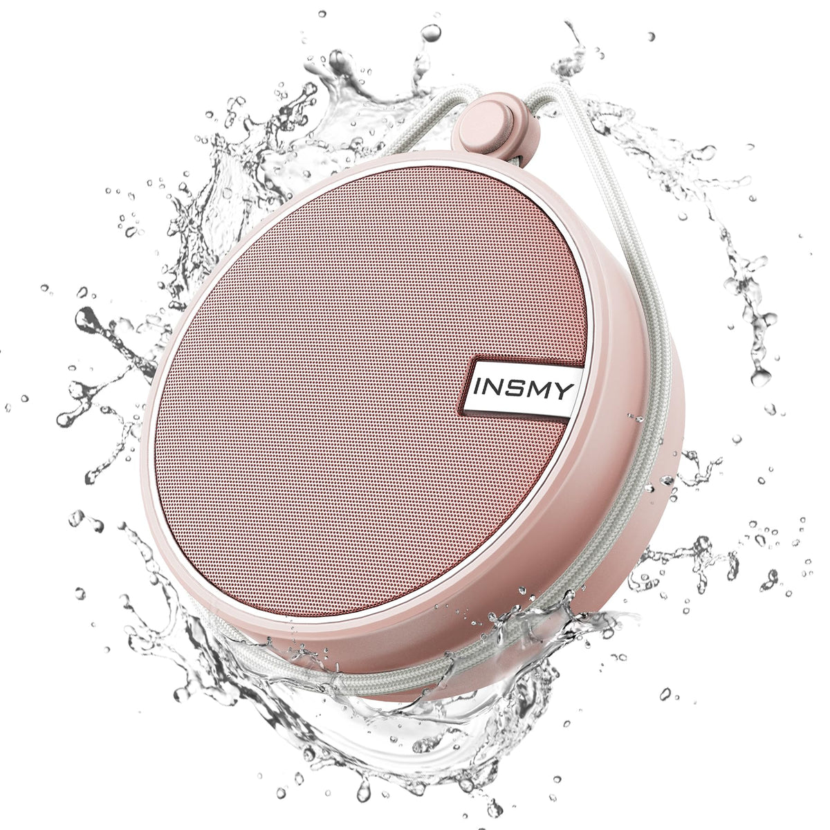 INSMY C12 IP67 Waterproof Shower Bluetooth Speakers Portable Small Speaker