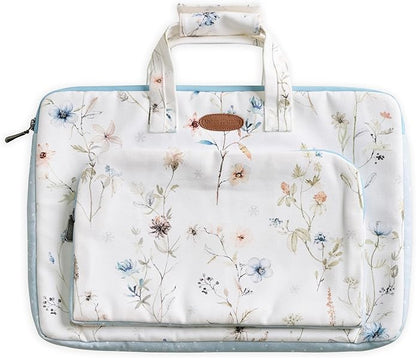 Maison d'Hermine Laptop bag with front pocket Stain and water repellent Cotton canvas