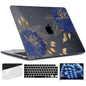 TWOLSKOO for MacBook Air 13 inch Case M5 2026 M4 2025 M3 M2 2024-2022 A3449 A3240 A3113 A2681, Plastic Hard Shell & Keyboard Cover & Screen Film for MacBook Air 13.6 inch Case, Creative Brain