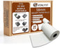 Receipt Paper Roll for 58mm Mobile Portable Thermal Printer (Pack 20 rolls)
