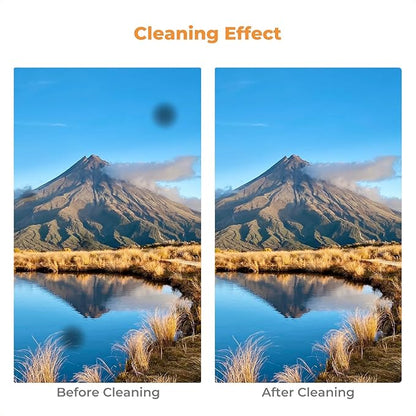 K&F Concept 16mm APS-C Sensor Cleaning Kit, Mirrorless Digital Camera Lens Cleaner Kit - 20ml Sensor Cleaner & 10 X Double-Tipped Sensor Cleaning Swabs for APS-C Type CMOS & CCD Sensors