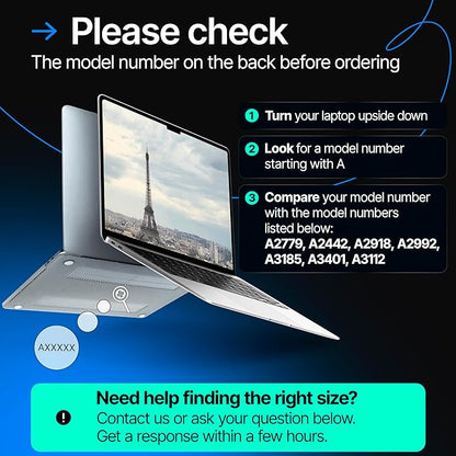 Magnetic Privacy Screen Compatible with MacBook Pro 14" 2021, 2022, 2023, 2024, M1, M2, M3, M4 Anti-Blue Light Laptop Screen Protector Filter Blue Light Blocking Filter